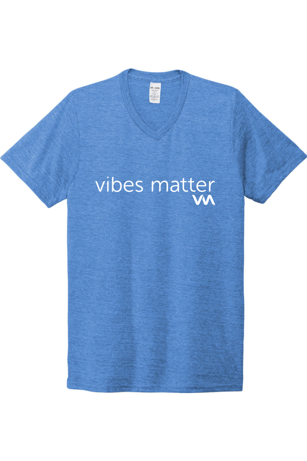 Vibes Matter Organic Unisex V-Neck Tee